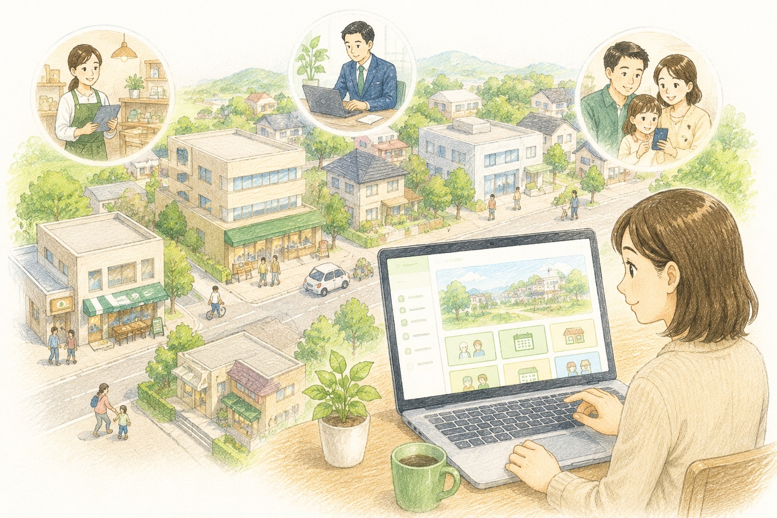 webタウンイメージ