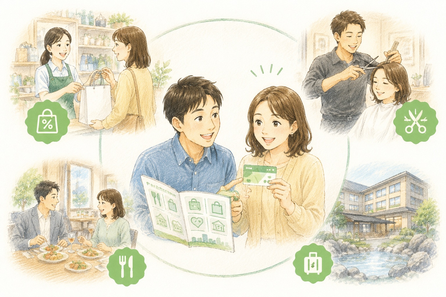 会員向け優待サービスイメージ